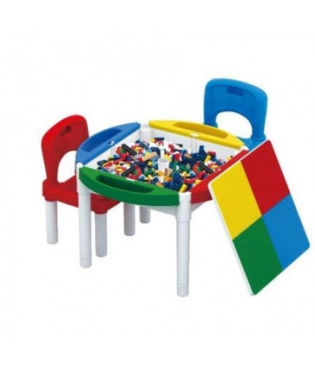 Masa Lego cu 2 scaune